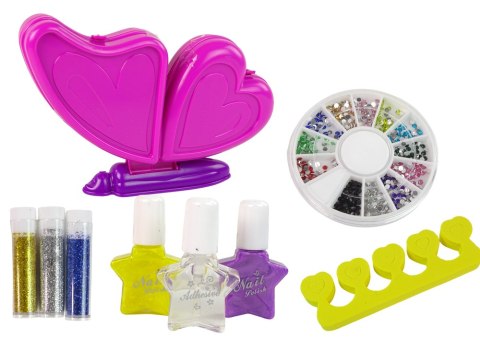 Zestaw Piękności Do Malowania Paznokci Motyl LEAN Toys Zestaw Piękności Do Malowania Paznokci Motyl LEAN Toys