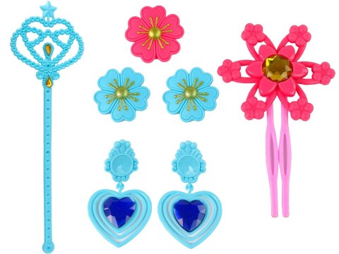 Zestaw Piękności Pantofelek Torebka Niebieska Spinki LEAN Toys Zestaw Piękności Pantofelek Torebka Niebieska Spinki LEAN Toys