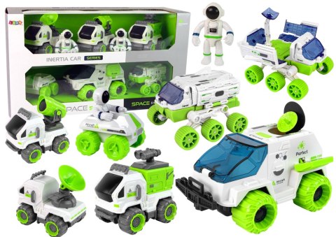 Zestaw Pojazdów Kosmicznych 6w1 Łazik Satelita Astronom Dla Dzieci LEAN Toys Zestaw Pojazdów Kosmicznych 6w1 Łazik Satelita Astronom Dla Dzieci LEAN Toys