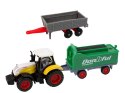 Zestaw Pojazdów Rolniczych Traktor 12 Sztuk Metal LEAN Toys