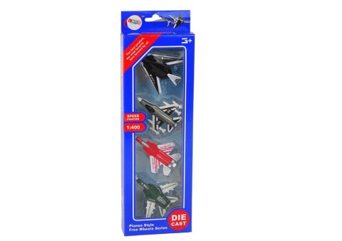 Zestaw Samoloty Odrzutowce 1:400 4 Szt LEAN TOYS Zestaw Samoloty Odrzutowce 1:400 4 Szt LEAN TOYS
