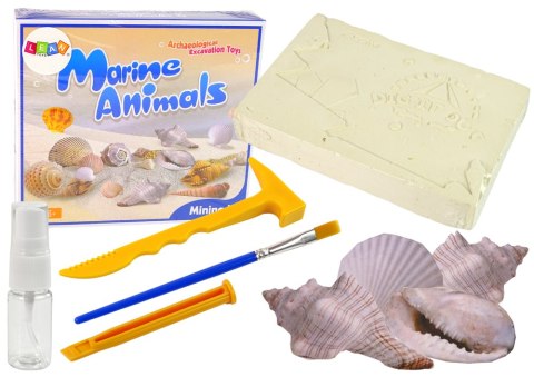 Zestaw Wykopaliska Odkrywanie Kopalnia Zwierzęta Morskie LEAN Toys Zestaw Wykopaliska Odkrywanie Kopalnia Zwierzęta Morskie LEAN Toys