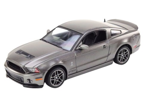 Auto Ford Shelby GT500 W Skali 1:24 Napęd Srebrny LEAN Toys Auto Ford Shelby GT500 W Skali 1:24 Napęd Srebrny LEAN Toys