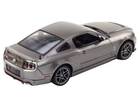 Auto Ford Shelby GT500 W Skali 1:24 Napęd Srebrny LEAN Toys Auto Ford Shelby GT500 W Skali 1:24 Napęd Srebrny LEAN Toys