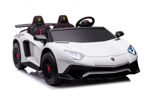 Auto Na Akumulator Lamborghini XXL A8803 Białe 24V LEAN CARS Auto Na Akumulator Lamborghini XXL A8803 Białe 24V LEAN CARS