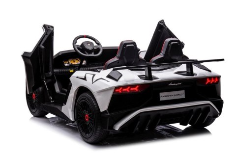 Auto Na Akumulator Lamborghini XXL A8803 Białe 24V LEAN CARS Auto Na Akumulator Lamborghini XXL A8803 Białe 24V LEAN CARS