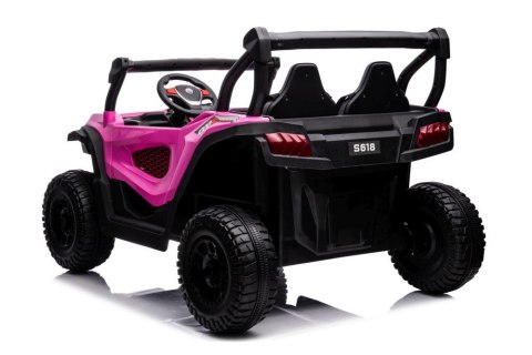 Auto Na Akumulator S618 Różowe 4x4 LEAN CARS Auto Na Akumulator S618 Różowe 4x4 LEAN CARS