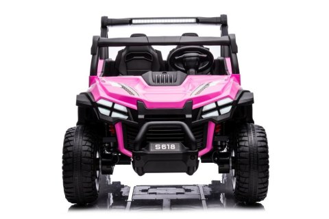 Auto Na Akumulator S618 Różowe 4x4 LEAN CARS Auto Na Akumulator S618 Różowe 4x4 LEAN CARS