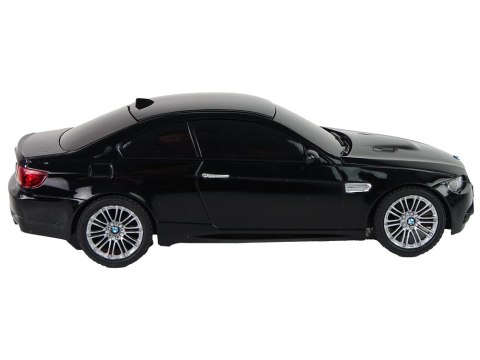 Auto R/C BMW M3 Pilot Światła 1:28 Czarne LEAN Toys Auto R/C BMW M3 Pilot Światła 1:28 Czarne LEAN Toys