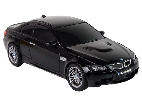 Auto R/C BMW M3 Pilot Światła 1:28 Czarne LEAN Toys Auto R/C BMW M3 Pilot Światła 1:28 Czarne LEAN Toys