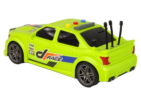 Auto Sportowe Wyścigowe 1:16 Zielony Dźwięk LEAN Toys Auto Sportowe Wyścigowe 1:16 Zielony Dźwięk LEAN Toys