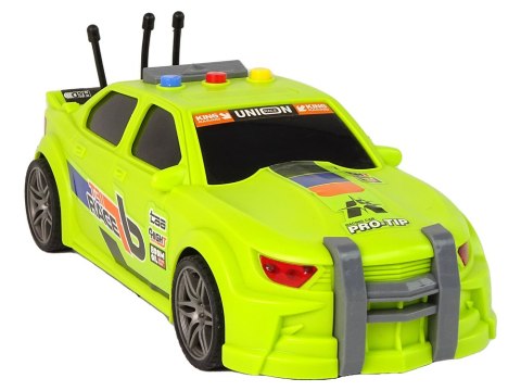 Auto Sportowe Wyścigowe 1:16 Zielony Dźwięk LEAN Toys Auto Sportowe Wyścigowe 1:16 Zielony Dźwięk LEAN Toys