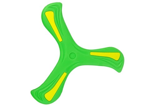 Bumerang Latający Dysk Do Rzucania Zielony Dla Dzieci LEAN TOYS Bumerang Latający Dysk Do Rzucania Zielony Dla Dzieci LEAN TOYS