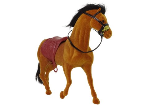 Figurka Aksamitny Koń Brązowy Farma LEAN Toys Figurka Aksamitny Koń Brązowy Farma LEAN Toys