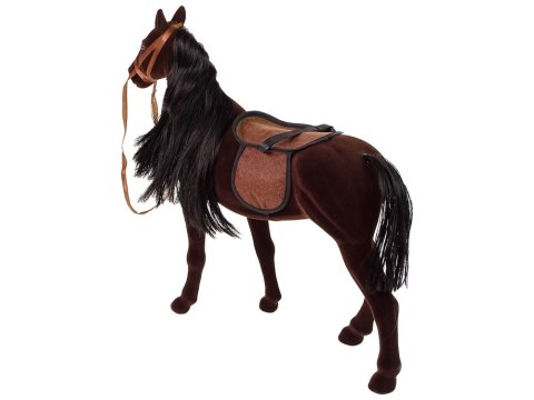 Figurka Konia Brązowy Akcesoria Do Czesania LEAN Toys Figurka Konia Brązowy Akcesoria Do Czesania LEAN Toys