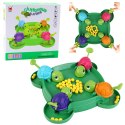 Gra Zręcznościowa Rodzinna Głodne Żółwie Plansza Kulki LEAN Toys