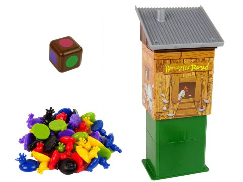 Gra Zręcznościowa Wybuchający Kurnik Kurczaki LEAN Toys Gra Zręcznościowa Wybuchający Kurnik Kurczaki LEAN Toys