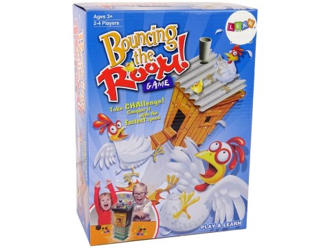 Gra Zręcznościowa Wybuchający Kurnik Kurczaki LEAN Toys Gra Zręcznościowa Wybuchający Kurnik Kurczaki LEAN Toys