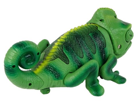 Kameleon Zdalnie Sterowany Zielony Światła 28 cm LEAN Toys Kameleon Zdalnie Sterowany Zielony Światła 28 cm LEAN Toys