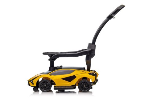 Lamborghini QLS-996T Ride-on With Pusher Yellow LEAN CARS Lamborghini QLS-996T Ride-on With Pusher Yellow LEAN CARS