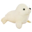 Pluszowa Foczka Pluszak Maskotka Przytulanka Biała 24cm LEAN TOYS