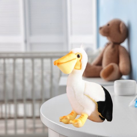 Pluszowy Pelikan Ptak Pluszak Maskotka Przytulanka 24cm LEAN Toys Pluszowy Pelikan Ptak Pluszak Maskotka Przytulanka 24cm LEAN Toys