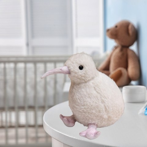 Pluszowy Ptak Kiwi Pluszak Maskotka Przytulanka Biały 21cm LEAN Toys Pluszowy Ptak Kiwi Pluszak Maskotka Przytulanka Biały 21cm LEAN Toys