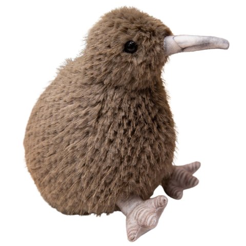 Pluszowy Ptak Kiwi Pluszak Maskotka Przytulanka Ciemnobrązowy 17cm LEAN Toys Pluszowy Ptak Kiwi Pluszak Maskotka Przytulanka Ciemnobrązowy 17cm LEAN Toys