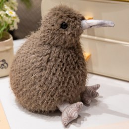 Pluszowy Ptak Kiwi Pluszak Maskotka Przytulanka Ciemnobrązowy 21cm LEAN Toys