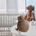 Pluszowy Ptak Kiwi Pluszak Maskotka Przytulanka Ciemnobrązowy 21cm LEAN Toys
