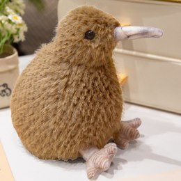 Pluszowy Ptak Kiwi Pluszak Maskotka Przytulanka Jasnobrązowy 21cm LEAN Toys
