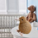 Pluszowy Ptak Kiwi Pluszak Maskotka Przytulanka Jasnobrązowy 21cm LEAN Toys