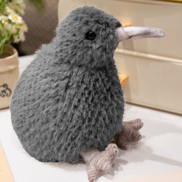 Pluszowy Ptak Kiwi Pluszak Maskotka Przytulanka Szary 17cm LEAN Toys