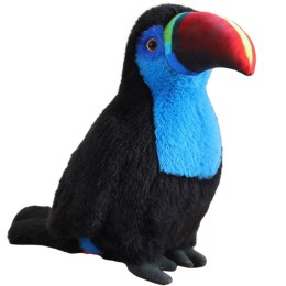 Pluszowy Ptak Tukan Maskotka Przytulanka Niebieski 20cm LEAN Toys
