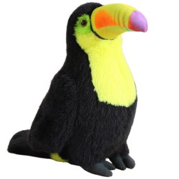 Pluszowy Ptak Tukan Pluszak Maskotka Przytulanka Żółty 20cm LEAN Toys