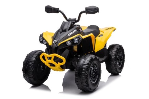 Quad Na Akumulator CAN-AM Renegate Żółty LEAN CARS Quad Na Akumulator CAN-AM Renegate Żółty LEAN CARS