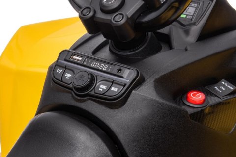 Quad Na Akumulator CAN-AM Renegate Żółty LEAN CARS Quad Na Akumulator CAN-AM Renegate Żółty LEAN CARS