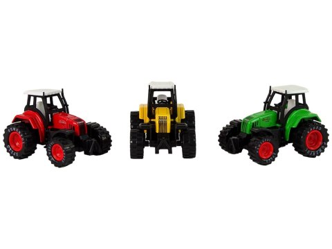 Traktor Ciągnik Resorak Metalowy z Napędem LEAN TOYS Traktor Ciągnik Resorak Metalowy z Napędem LEAN TOYS
