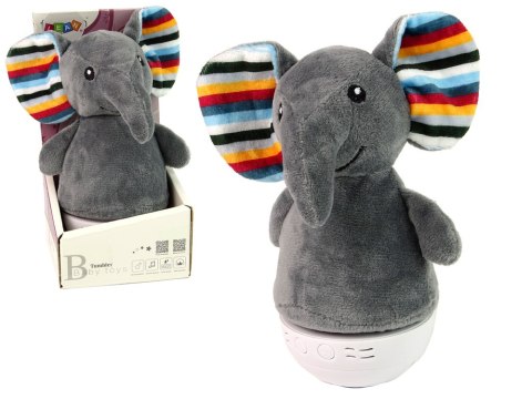 Wańka Wstańka Słoń Lampka Muzyka LEAN Toys Wańka Wstańka Słoń Lampka Muzyka LEAN Toys