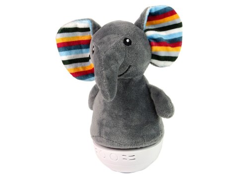 Wańka Wstańka Słoń Lampka Muzyka LEAN Toys Wańka Wstańka Słoń Lampka Muzyka LEAN Toys