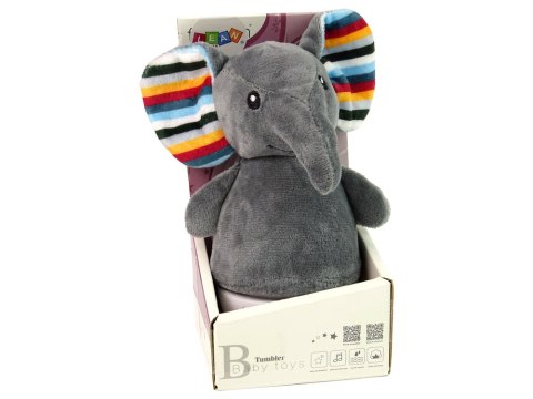 Wańka Wstańka Słoń Lampka Muzyka LEAN Toys Wańka Wstańka Słoń Lampka Muzyka LEAN Toys