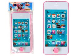Zabawkowy Telefon Komórkowy 5S Różowy LEAN TOYS