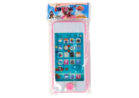 Zabawkowy Telefon Komórkowy 5S Różowy LEAN TOYS Zabawkowy Telefon Komórkowy 5S Różowy LEAN TOYS