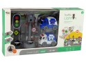 Zestaw Autka Sygnalizacja Świetlna Znaki Drogowe Światła LEAN Toys