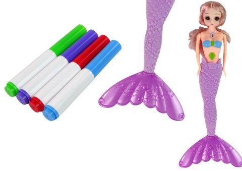 Zestaw DIY Syrena Fioletowa Skarby Wykopaliska LEAN Toys Zestaw DIY Syrena Fioletowa Skarby Wykopaliska LEAN Toys