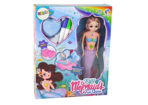 Zestaw DIY Syrena Fioletowa Skarby Wykopaliska LEAN Toys Zestaw DIY Syrena Fioletowa Skarby Wykopaliska LEAN Toys