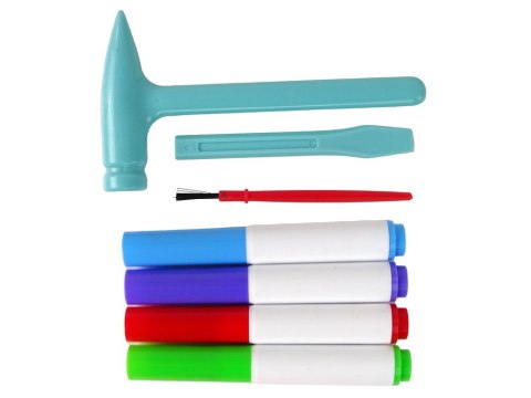 Zestaw DIY Syrena Różowa Skarby Wykopaliska LEAN Toys Zestaw DIY Syrena Różowa Skarby Wykopaliska LEAN Toys