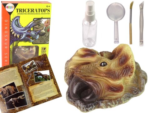 Zestaw Edukacyjny Wykopaliska Dinozaur Triceratops LEAN Toys Zestaw Edukacyjny Wykopaliska Dinozaur Triceratops LEAN Toys