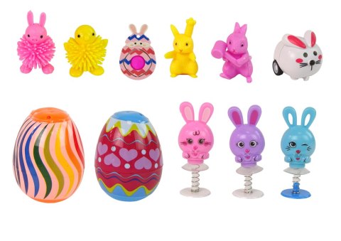 Zestaw Zabawek Wielkanocnych Fidget Toys Antystresowe 18 Elementów LEAN Toys Zestaw Zabawek Wielkanocnych Fidget Toys Antystresowe 18 Elementów LEAN Toys