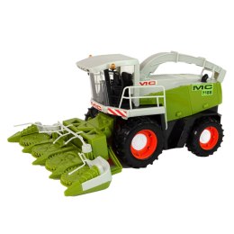 Zielony Kombajn Ruchome Części Duży Heder do Kukurydzy MC 7166 LEAN Toys